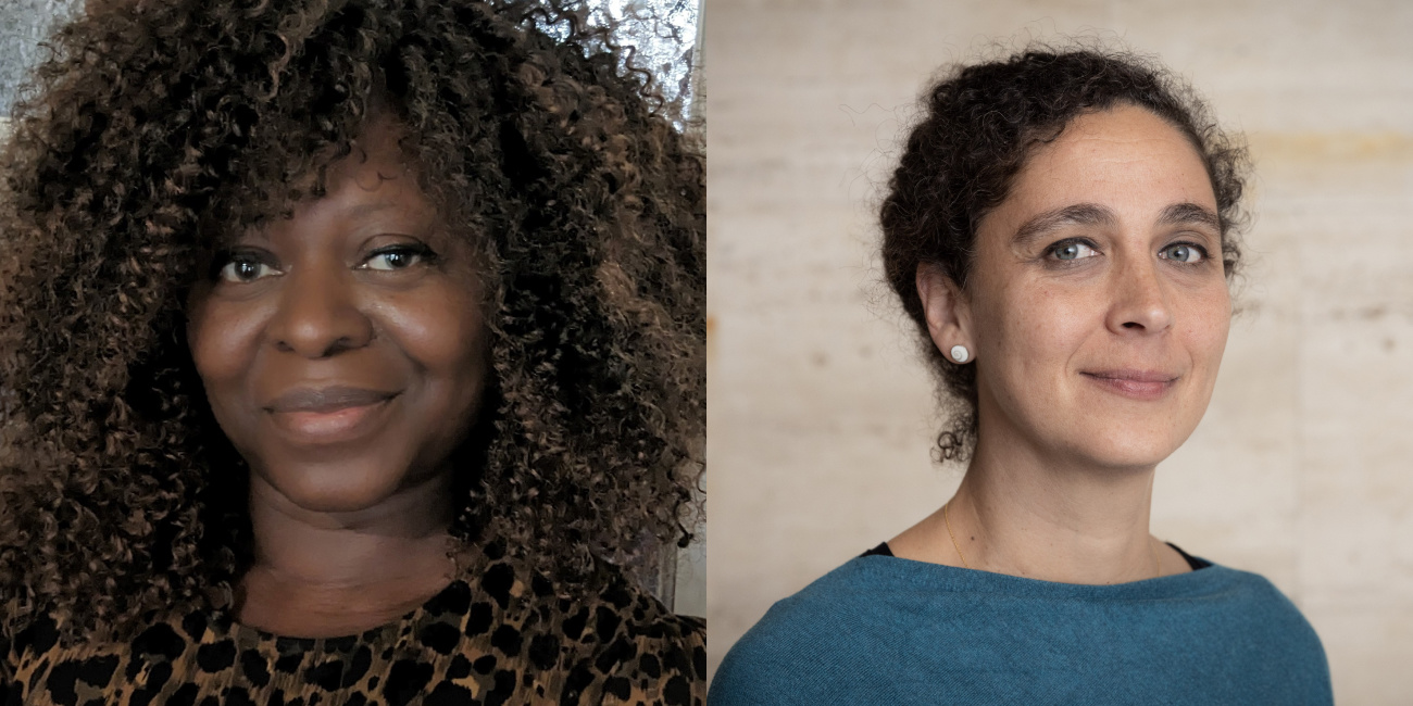 Olivette Otele y Blanca Garcés