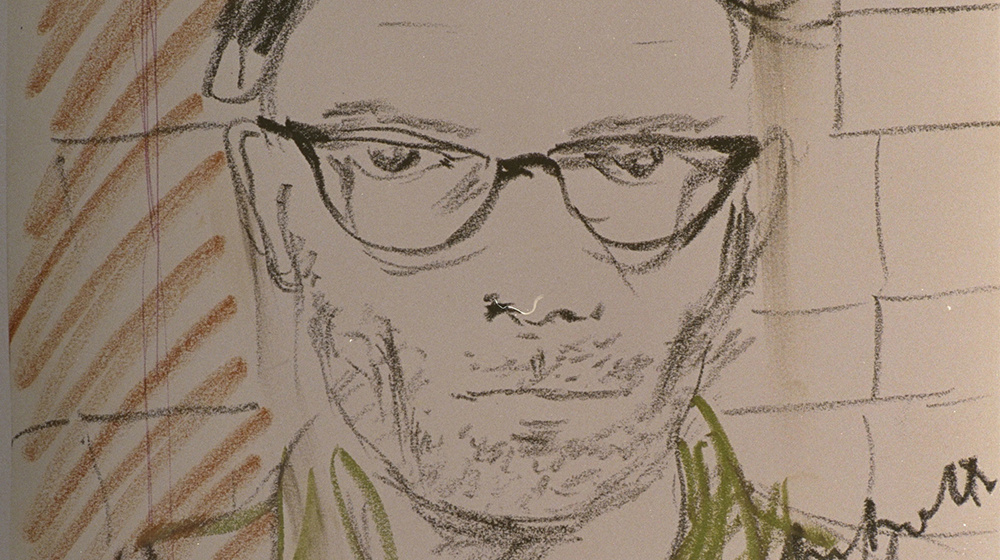 Self-portrait (1975). Pier Paolo Pasolini. Gabinetto Scientifico Letterario G.P. Vieusseux, Florència