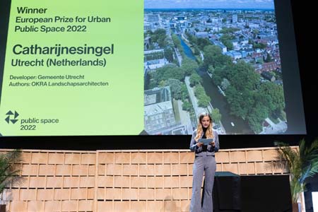 Cerimònia de lliurament del Premi Europeu de l’Espai Públic Urbà 2022