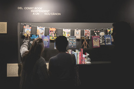 Selecció de còmics i fanzins americans destacats, publicats a la dècada dels 90 | © CCCB, Xavi Torrent, 2022