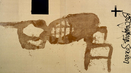 Visita comentada a l'exposició «Tàpies. L'empremta japonesa»