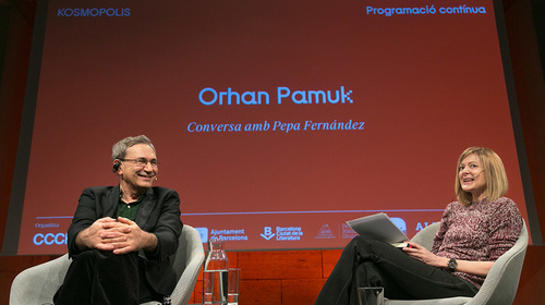 Meeting with Orhan Pamuk