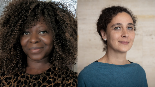 Olivette Otele y Blanca Garcés