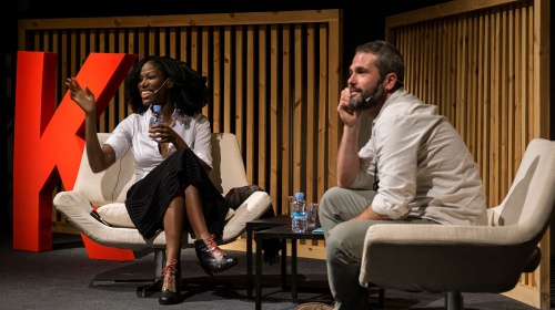 Taiye Selasi and Xavier Aldekoa