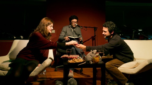 Maria Rodés and Nico Roig. Moderator: Jordi Nopca. Stage direction: Marc Caellas