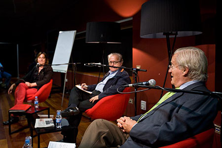 Oriol Bohigas, Itziar González i J. Martí Gómez.