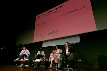 Parvati Nair, Maggie O'Neill, Bombo Ndir, Joice Ortuño and Deepti Golani