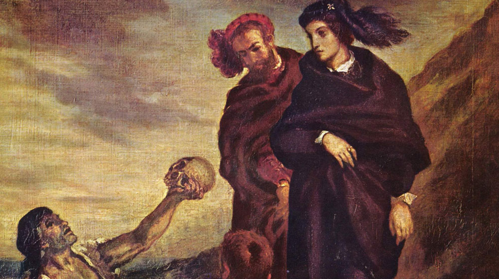 Hamlet and Horatio Eugene Delacroix