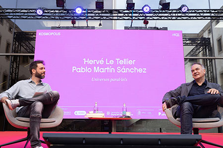 Hervé Le Tellier y Pablo Martín Sánchez