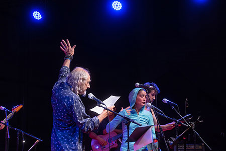 Pau Riba, Neil Harbisson, Pol Lombarte, Núria Martínez-Vernis, Oriol Sauleda y De Mortimers