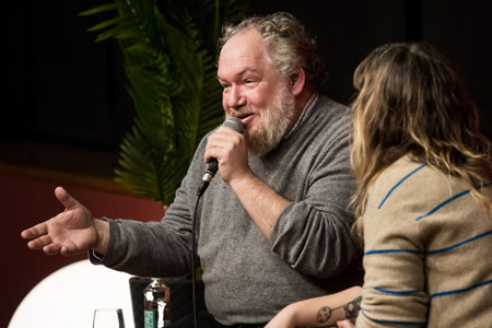 Mathias Énard y Laura Fernández