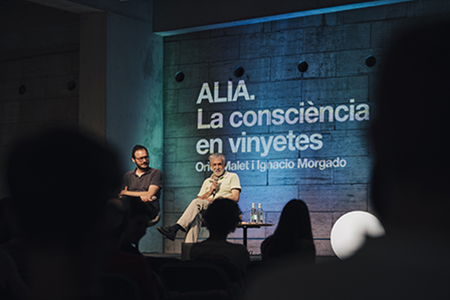 Festa de cloenda «ALIA.La consciència en vinyetes»