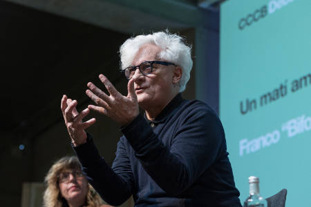 Un matí amb Franco «Bifo» Berardi