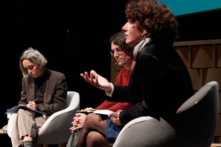 Marina Garcés, Raül Garrigasait, Íngrid Guardiola and Anna Punsoda