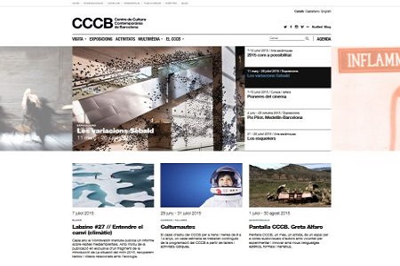 El web del CCCB es renova