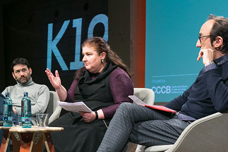 Agustín Fernández Mallo, Amelia Gamoneda and Gustavo Schwartz