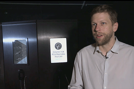 Richard Pell habla de Organismos europeos del Center for PostNatural History