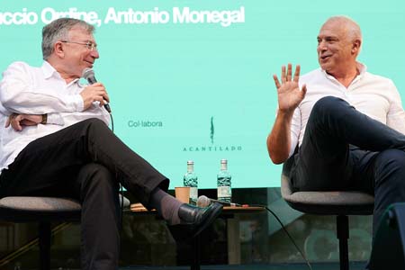 Nuccio Ordine and Antonio Monegal