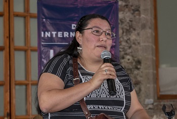 Yásnaya Elena Aguilar Gil  | Autor: Martin Herrera / Secretaría de Cultura Ciudad de México 