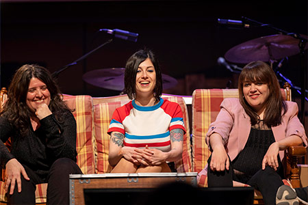 Mamen Moreu, Maribel Carod, Ana Belén Rivero and Irene Márquez