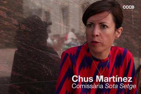 Interview with Chus Martínez, comissària de l'exposició