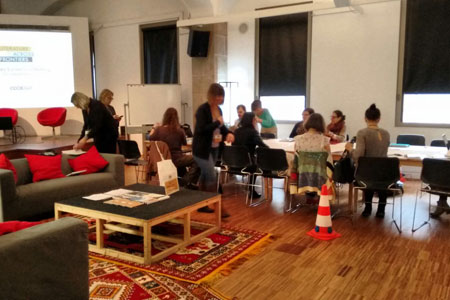 Encuentro de socios de “Literature Across Frontiers” en el CCCB