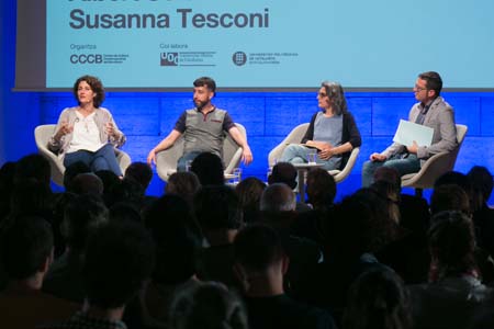 Marina Garcés, Antoni Hernández, Albert Solé i Susanna Tesconi