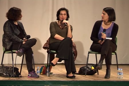 Lydia Cacho, Lilian Thuram, Kamila Shamsie and Pankaj Mishra